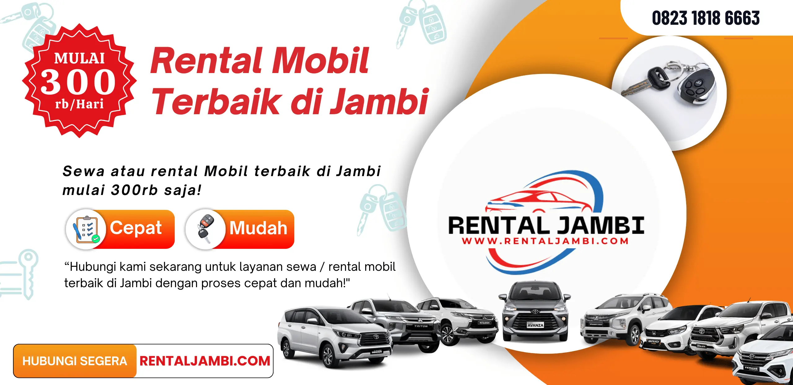 rental mobil jambi murah terdekat 0823 1818 6663